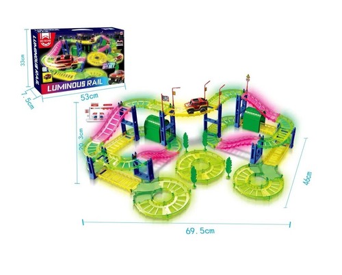 Magical racing track set - magical,