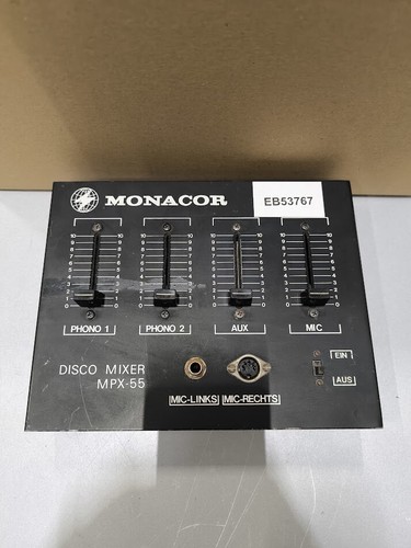 Monacor mpx disco mixer - mpx-55,