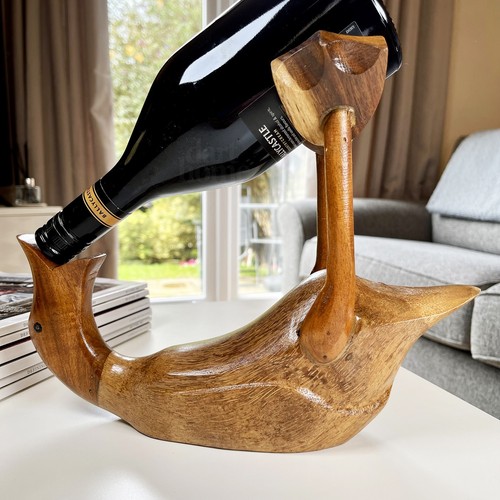 Drunken duck wine bottle - duck,
