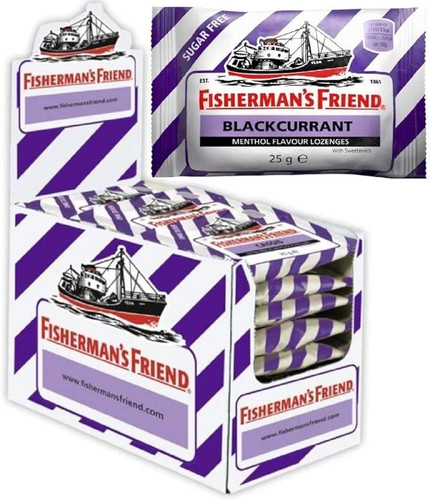 Fishermans friend blackcurrant - fishermans,