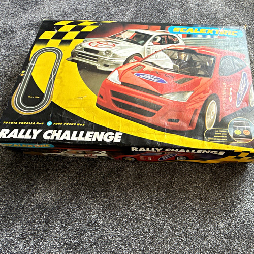 Scalextric rally challenge - scalextric,