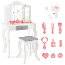 Kids Vanity Table with Stool 2