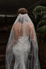 1 tier Bridal Wedding Veil