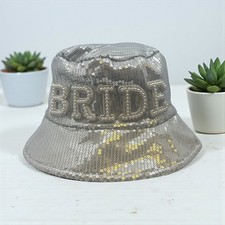 Bride to Be Bucket Hat Silver