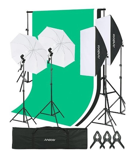 Andoer softbox lighting kit - softbox,