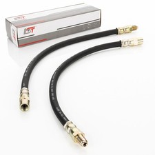 2X Brake Hose Brake Line Front