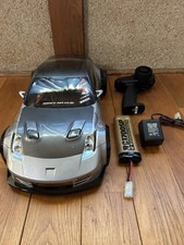 TAMIYA electric radio-controlled car, 1/10 scale, full set, ready to run.