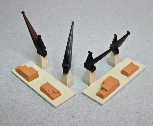 Triang minic ships - minic, crane