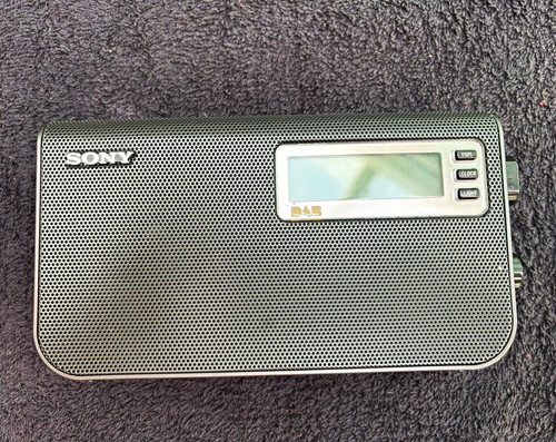Sony dab portable radio - dab,