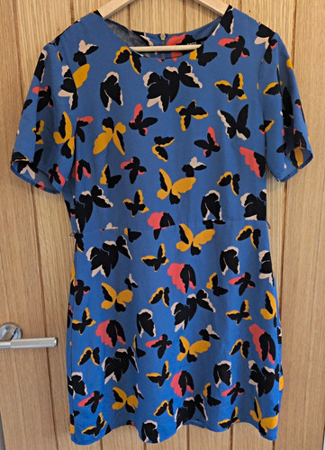 Oasis butterfly print - butterfly, shift