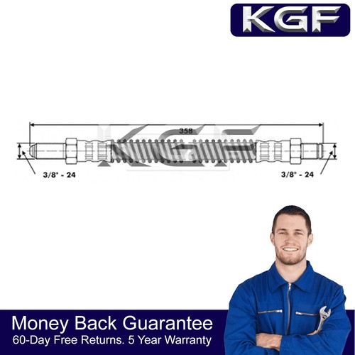 Kgf front brake - hose, mg