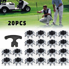 20*Replacement Soft Fast Twist Studs Tri-Lok Golf Shoes Spikes Pin For Footjoy