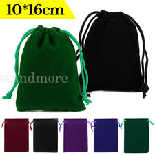 5/10/20X Small Velvet Cloth Drawstring Bags Gift Bag Jewelry Ring Earring Pouch