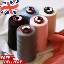 Coats Moon Sewing Thread 5000yds – Durable Overlocking Cones, Various Colours