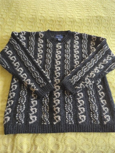 Hand knit warm - hand, charcoal