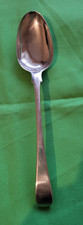 Sterling silver serving spoon