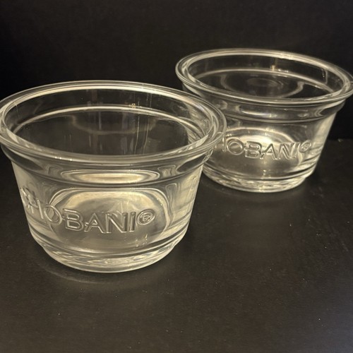 Chobani yoghurt glass - 2,