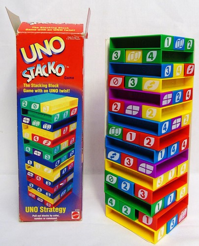 Uno stacko stacking block - uno,