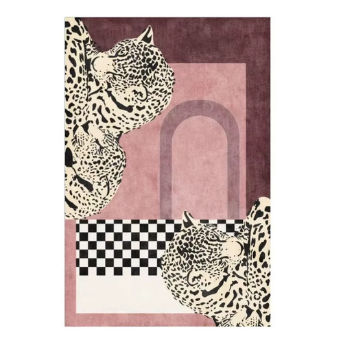 Light luxury plush lounge rug - light,