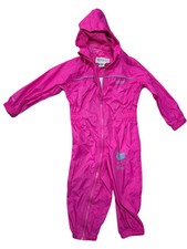 Trespass Girls Rainsuit Water Repellent All In One For Kids  24m-36m 2yrs-3yrs