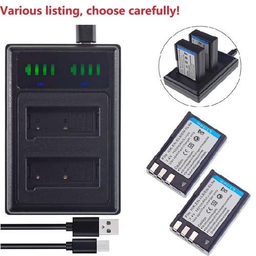 El9 battery lcd charger - en-el9, or