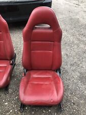 Toyota MR2 MK3 Roadster Spyder 2003-6 Red Leather Seats
