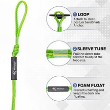 Boat Bungee Dock Line Rope