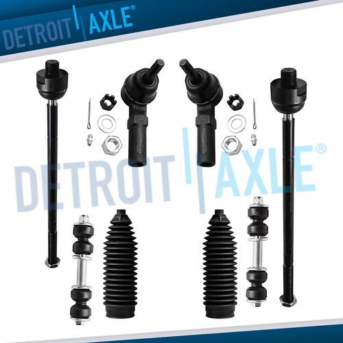 8pc front tie rods sway - 8pc, bars