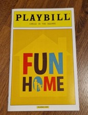 Fun Home Playbill April 2015