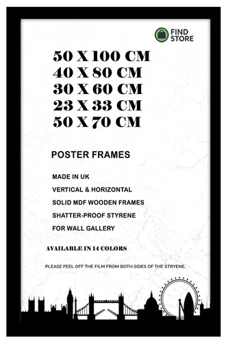 Poster frames 50x100cm