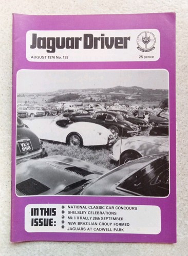 Jaguar driver magazine - driver,