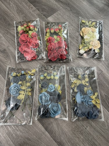 Graphic rose bouquet bundle - 45,