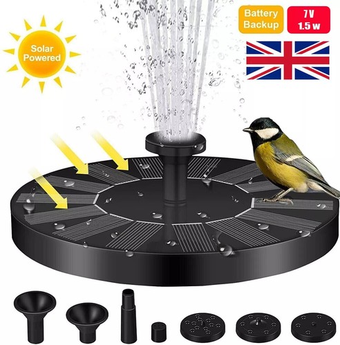 Solar fountain water pump - fountain,