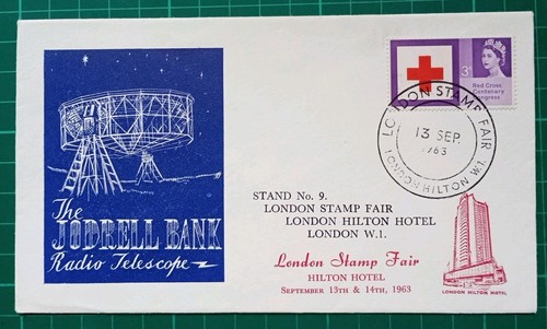 1963 london stamp fair hilton - 1963,