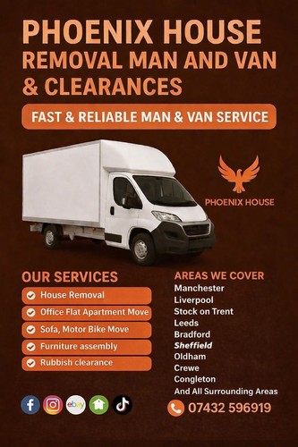 Man and van hire - van, removal