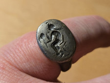 Roman Silver 9.54g Ring Lady