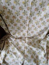 Laura Ashley Oranges Lemons Vintage Homemade Table Cloth / Fabric 46" X 64"