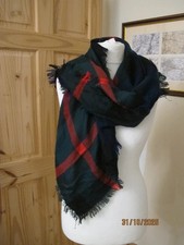 Tartan checked shawl - Tie