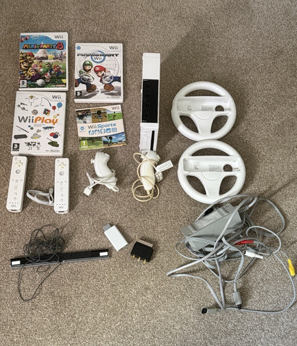 Nintendo wii mario kart - nintendo, wii,