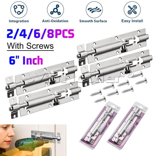 8pcs slide bolt bathroom - slide,