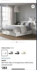 IKEA Malm Double Bed Frame