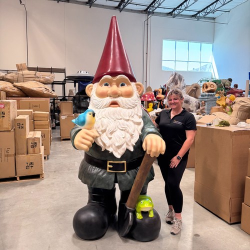 Giant 5ft gnome statue resin - giant,