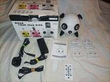 Amethyst Black & White Panda Docking Station IPOD Speaker Charger Extras