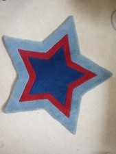 Childrens Bedroom Star Rug VGC