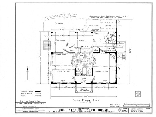 Early colonial timber framed - colonial,