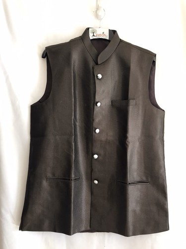 Men sleeveless nehru jacket - sleeveless,