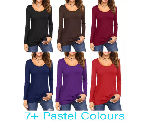 Women ladies long sleeve - long,