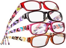Fashion Reader Glasses (set of 4)