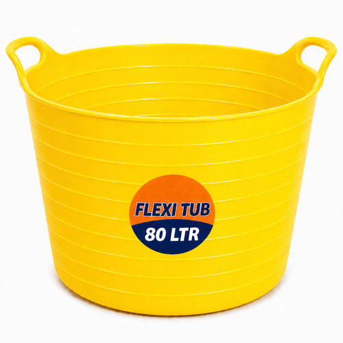 80l heavy duty flexi tub - heavy,