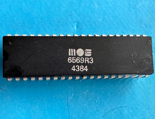 Commodore mos 6569r3 - commodore,